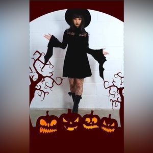 KILLSTAR Grimina Velvet Sorcery Dress - New